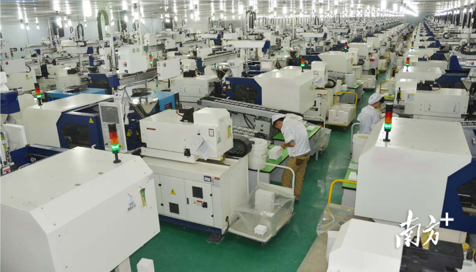 三环集团智能化生产基地。 