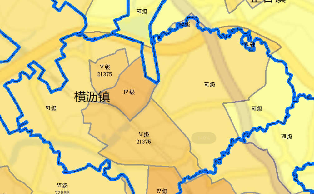 东坑镇各村地图图片