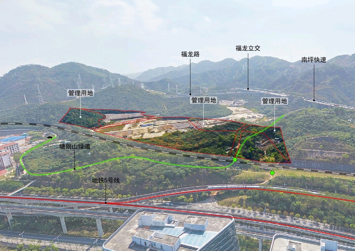 校区群山环绕，犹如现代化大都市中的桃花源  通讯员/受访者 学校供图 