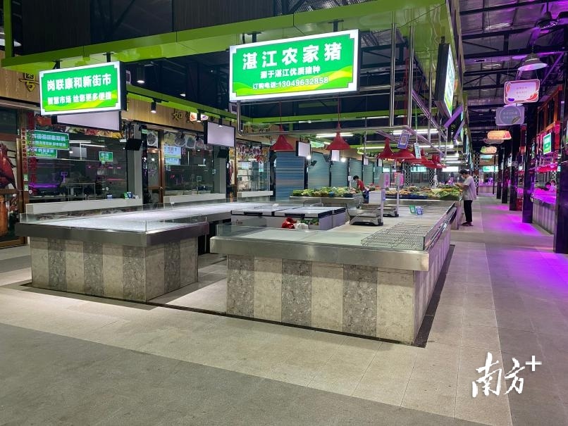 升级改造后的岗联市场。南方+ 肖莎莎 摄