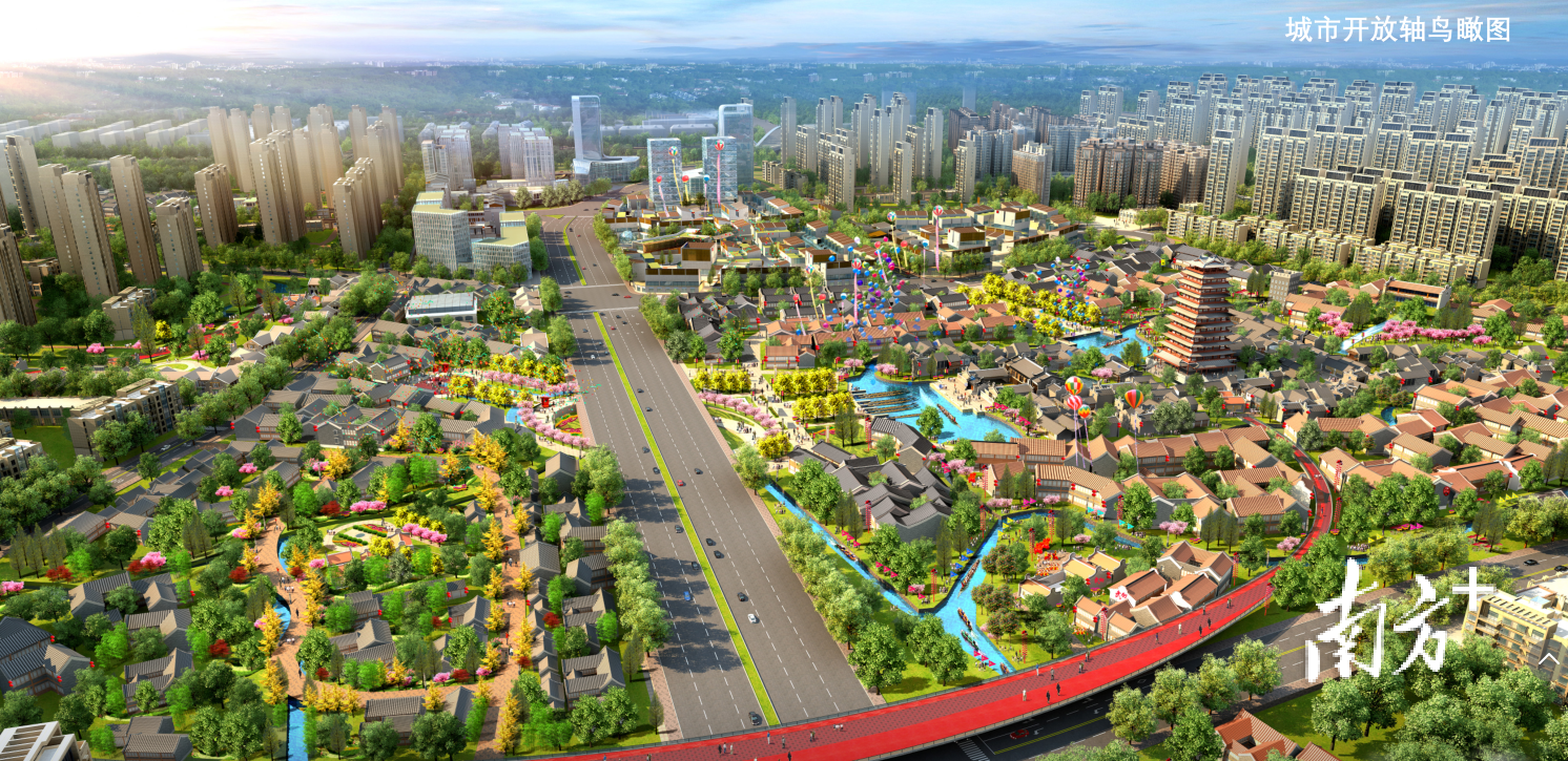 叠水小镇效果图.