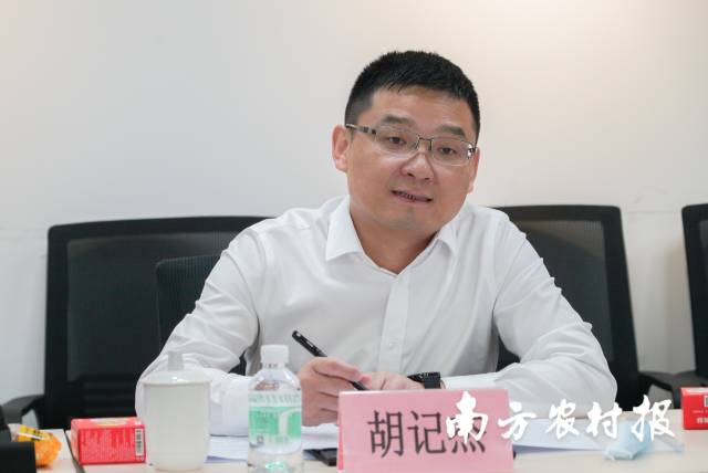 澄海区区长胡记杰。  南方农村报 何昊凤 拍摄