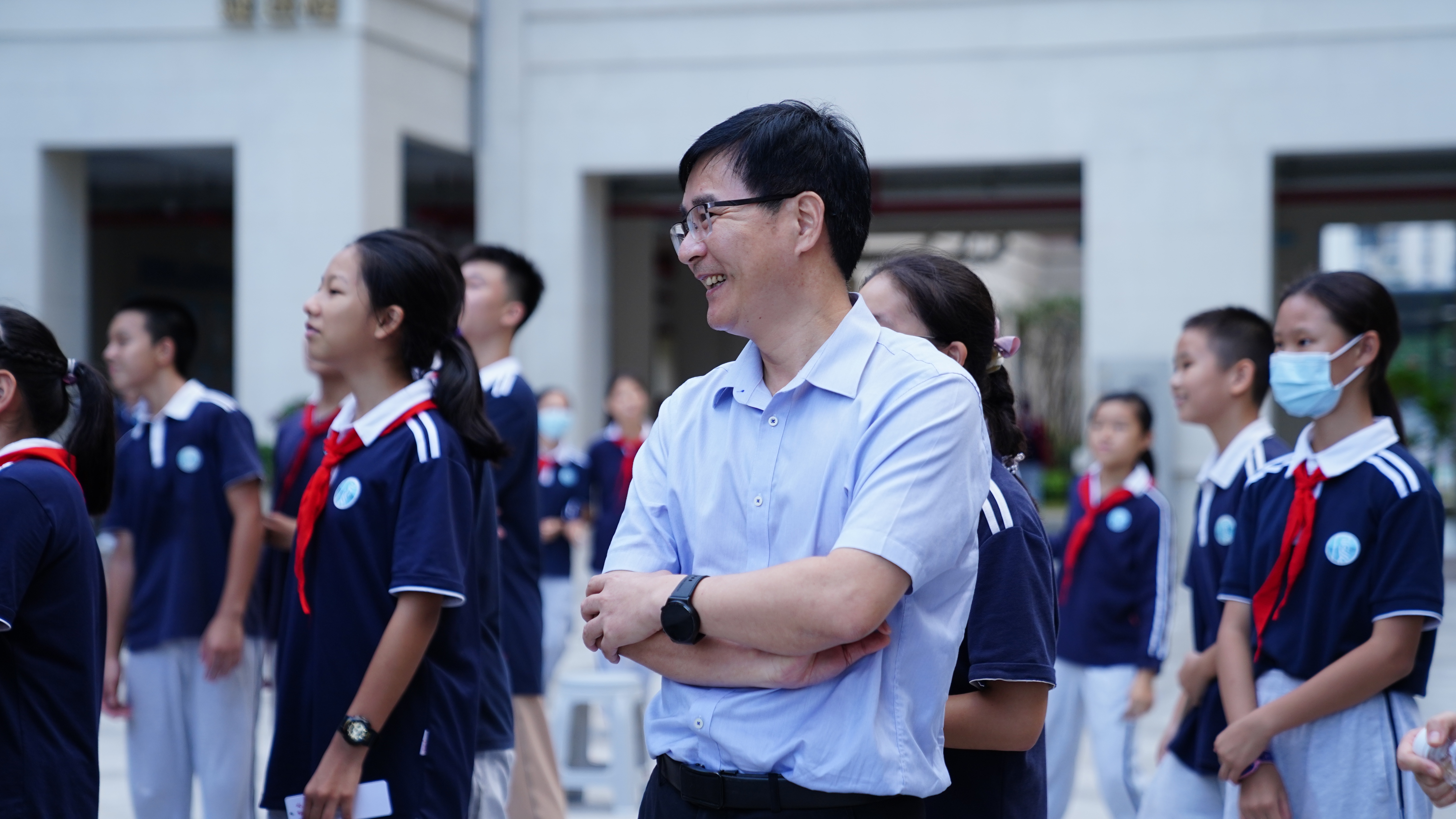 珠海市凤凰中学第二届科技文化节暨STEAM大赛活动现场。