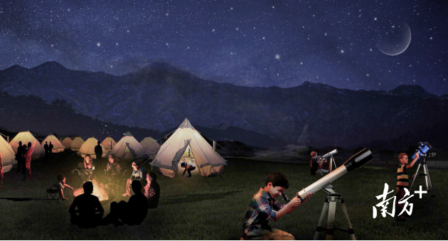 松山湖科学公园建设效果图（局部）