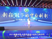 现场直击丨2021健康中国•中医药促进大会在广州举行