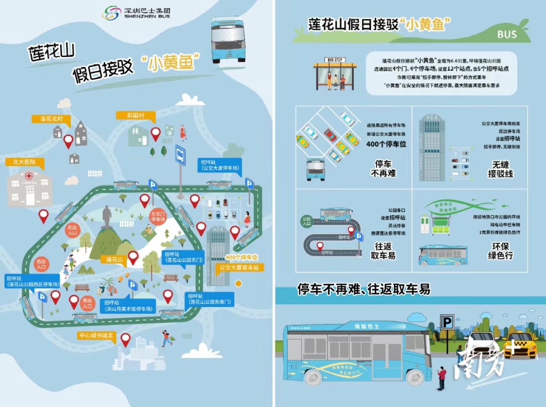 莲花山假日接驳专线