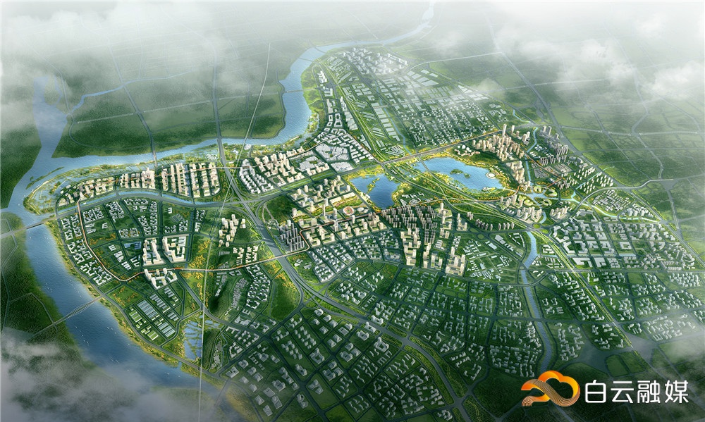 白云湖数字科技城。