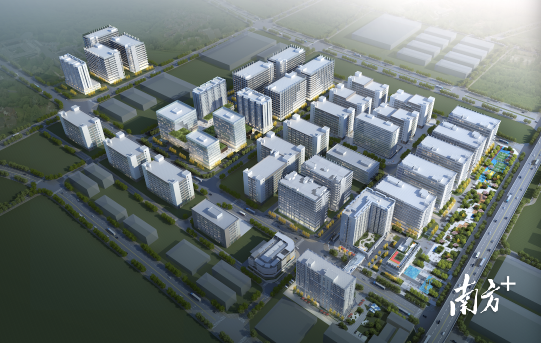 潢涌智造产业园效果图。