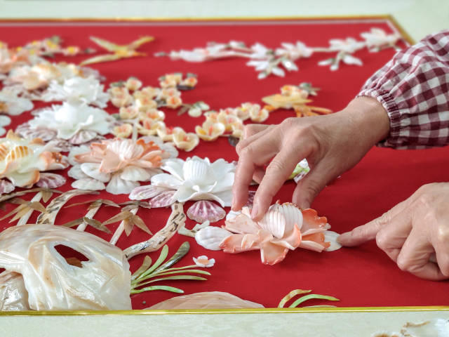 艺电白④|带你走进霞洞永乐村,感受电白贝雕独特魅力!