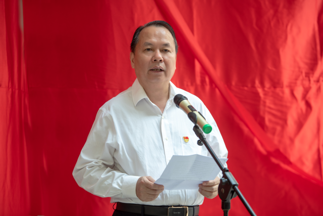 广东省卫生健康委员会副主任、省中医药局局长徐庆锋。