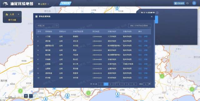 汕尾市“民情地图”正式上线“供电网格经理”功能模块