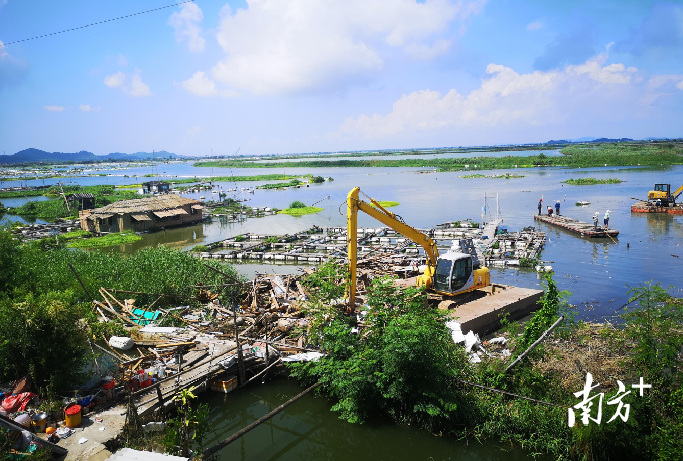 饶平县对澄饶联围进行综合整治。受访单位供图  受访者供图