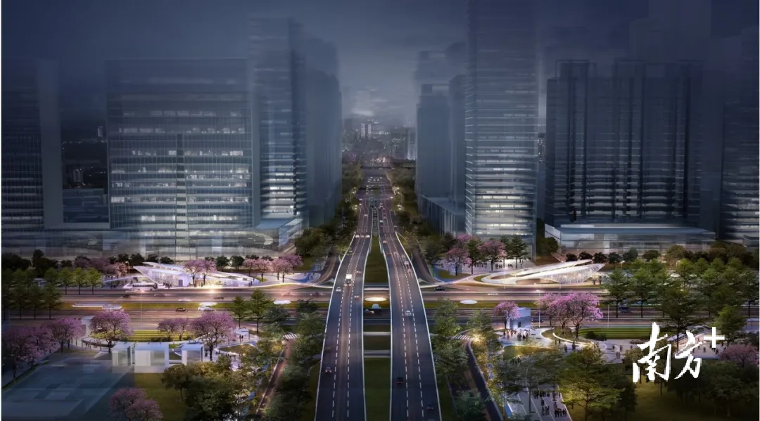 △建成后的枢纽外部效果图（仅供参考）