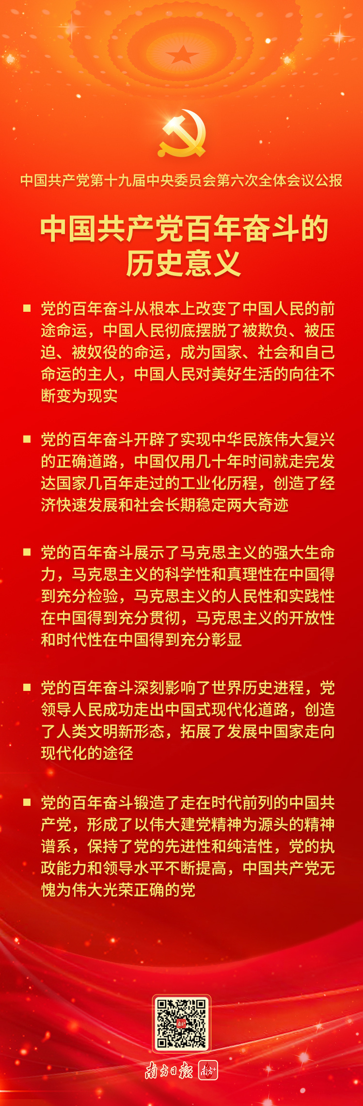 十九届六中全会要点图图片