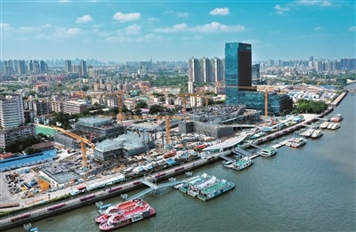 建设中的广东省“三馆合一”项目 建设中的广东省“三馆合一”项目