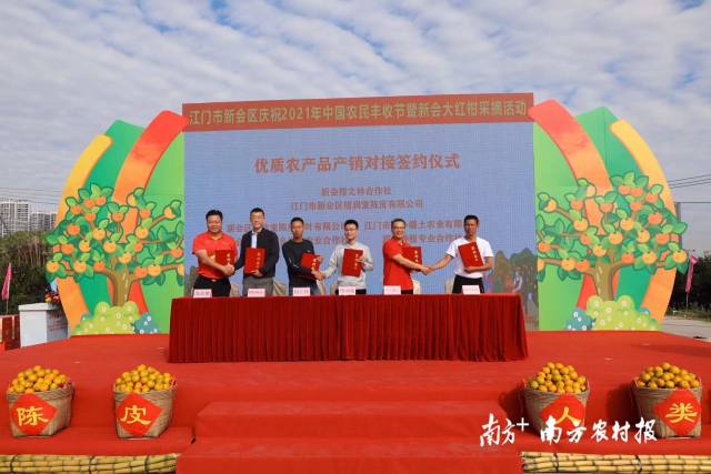 新会优质农产品产销对接