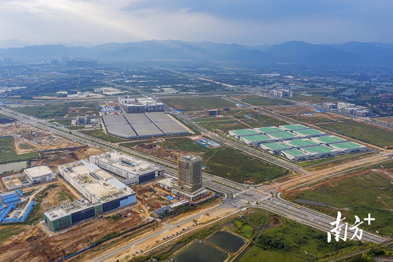 肇庆新区·粤港澳大湾区生态科技产业园。图源肇庆新区发布