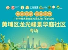 广东特色水果走进大湾区推介系列活动黄埔区龙光峰景华庭社区专场