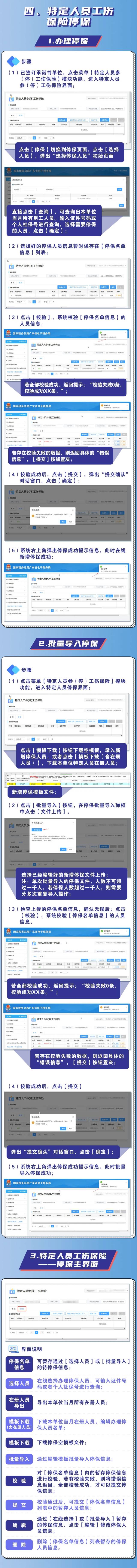 特定人员工伤保险停保。