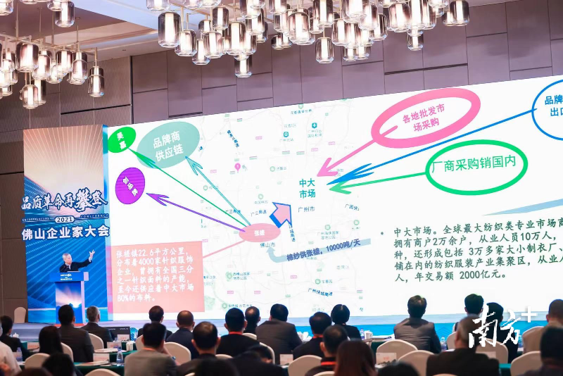 2021佛山企业家大会现场。