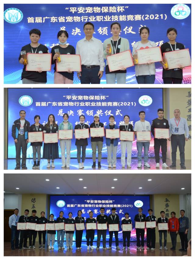 职工组一、二、三等奖