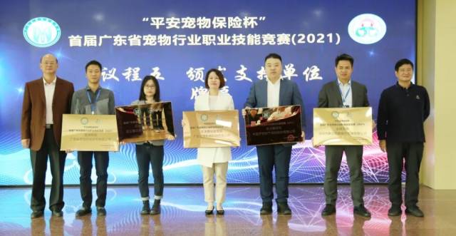 组委会为支持单位代表颁发牌匾