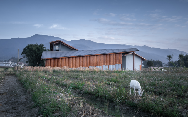 广东（蕉岭）乡建馆是由卓创乡建打造的广东首家乡土建筑营造展览馆，坐落于梅州市蕉岭县蕉城镇龙安村。（受访者供图）