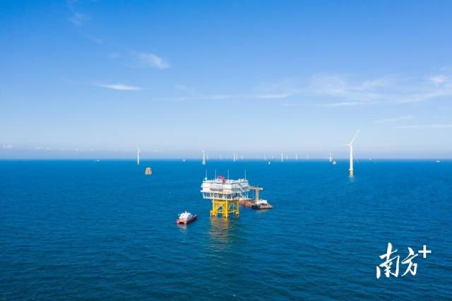 国内在运单体容量最大海上风电场在汕尾陆丰投运