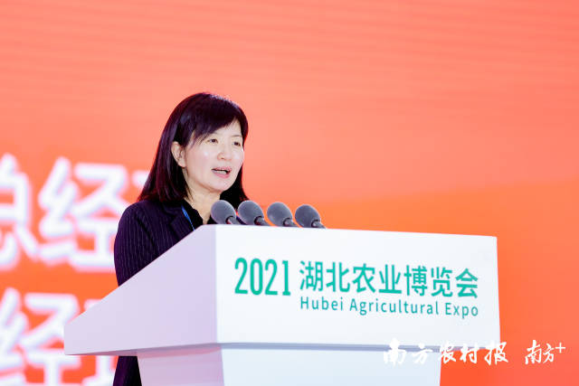 武汉武商集团股份有限公司副总经理、武汉武商超市管理有限公司总经理朱曦：“武商采购团队赴肇庆对德庆贡柑进行源头采购，徐闻菠萝、广东妃子笑也已进入武商生鲜地标商品产地直采名单目录。”