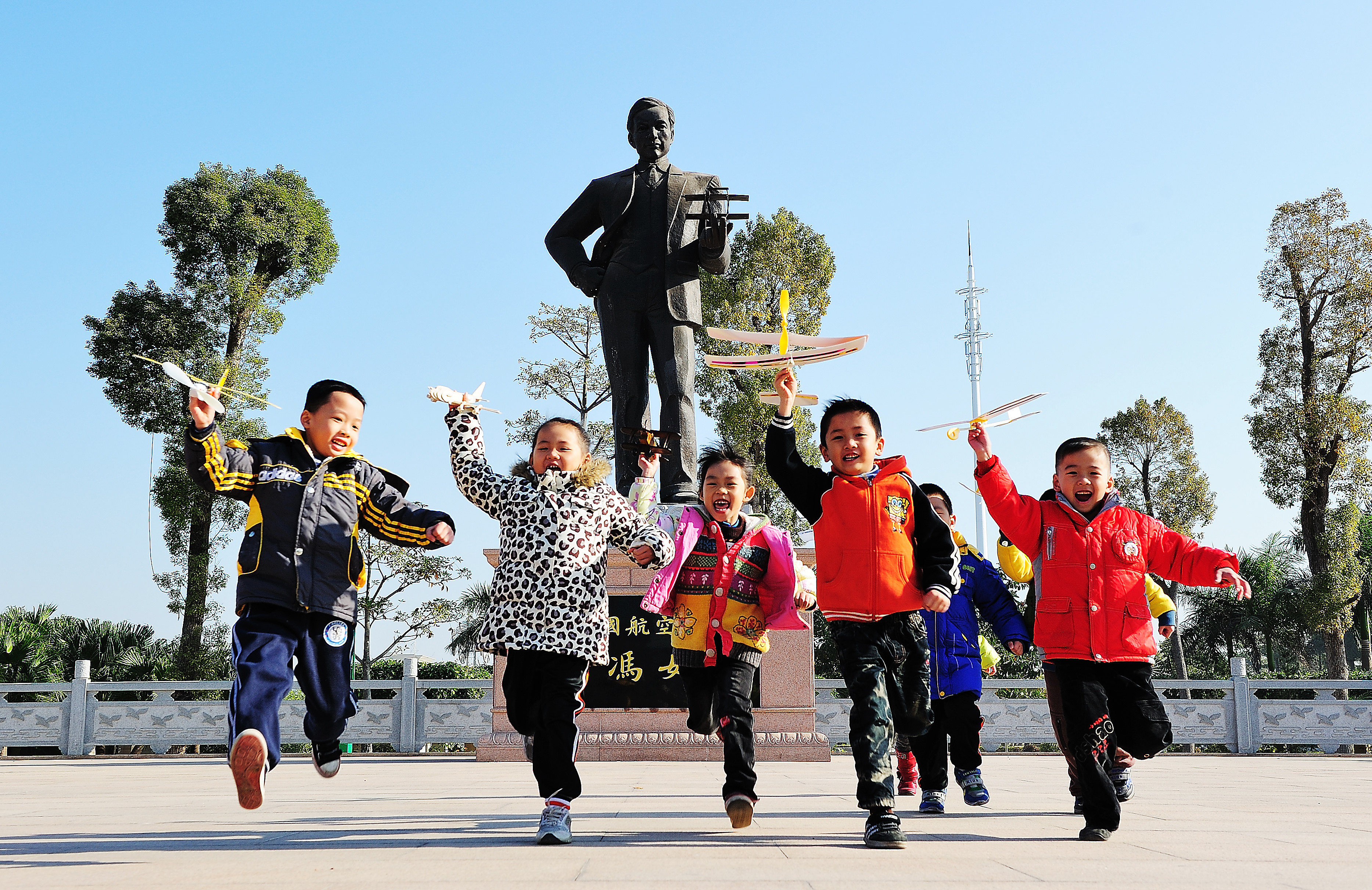 冯如文化品牌进一步打响，推动航空文化与地方旅游文化深度融合发展。徐卫良 摄