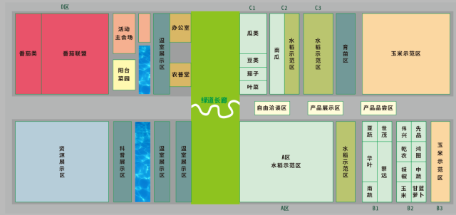 大会参观指引图