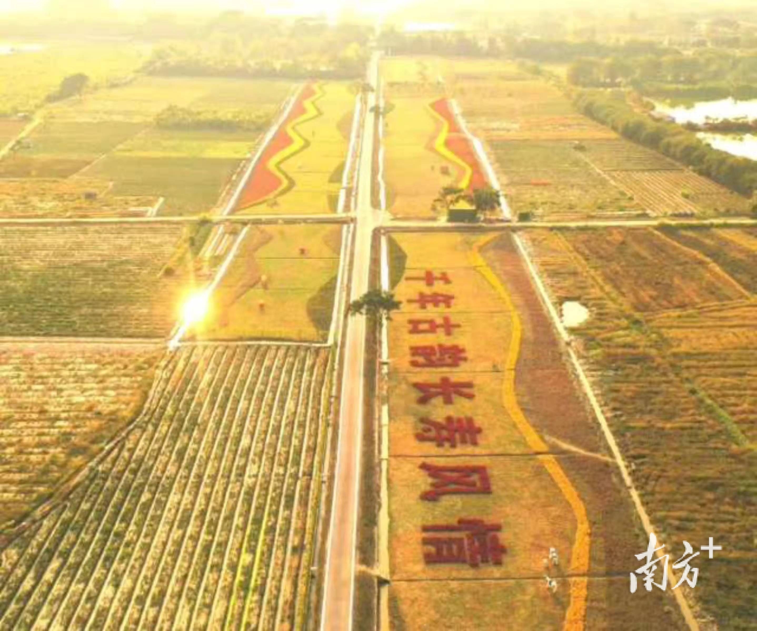 “多彩礼运”沿线风光。 “多彩礼运”沿线风光。