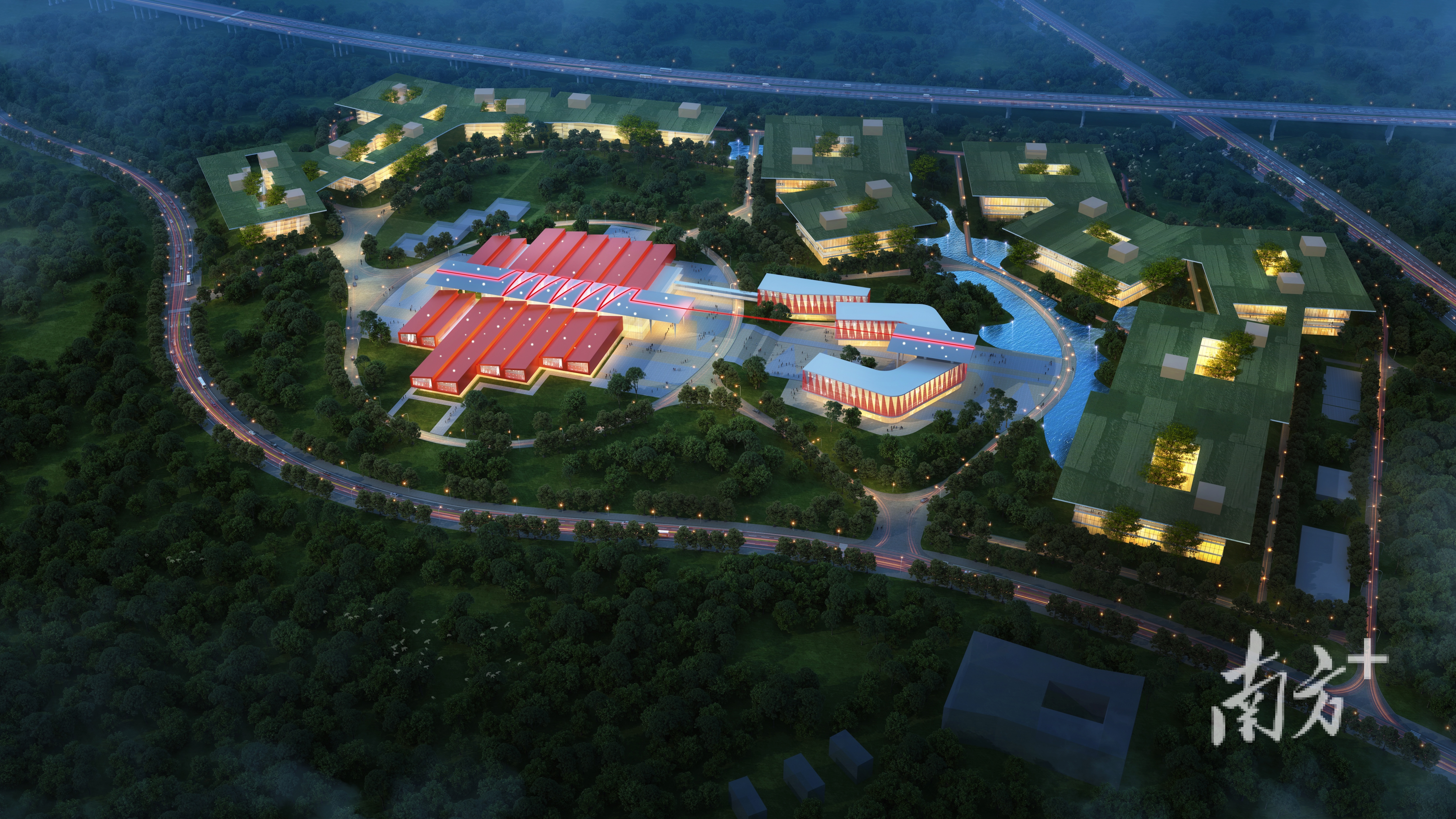 先进阿秒激光设施效果图。