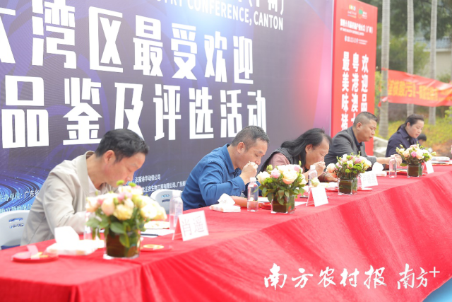 专家评审品尝猪肉并分享观点