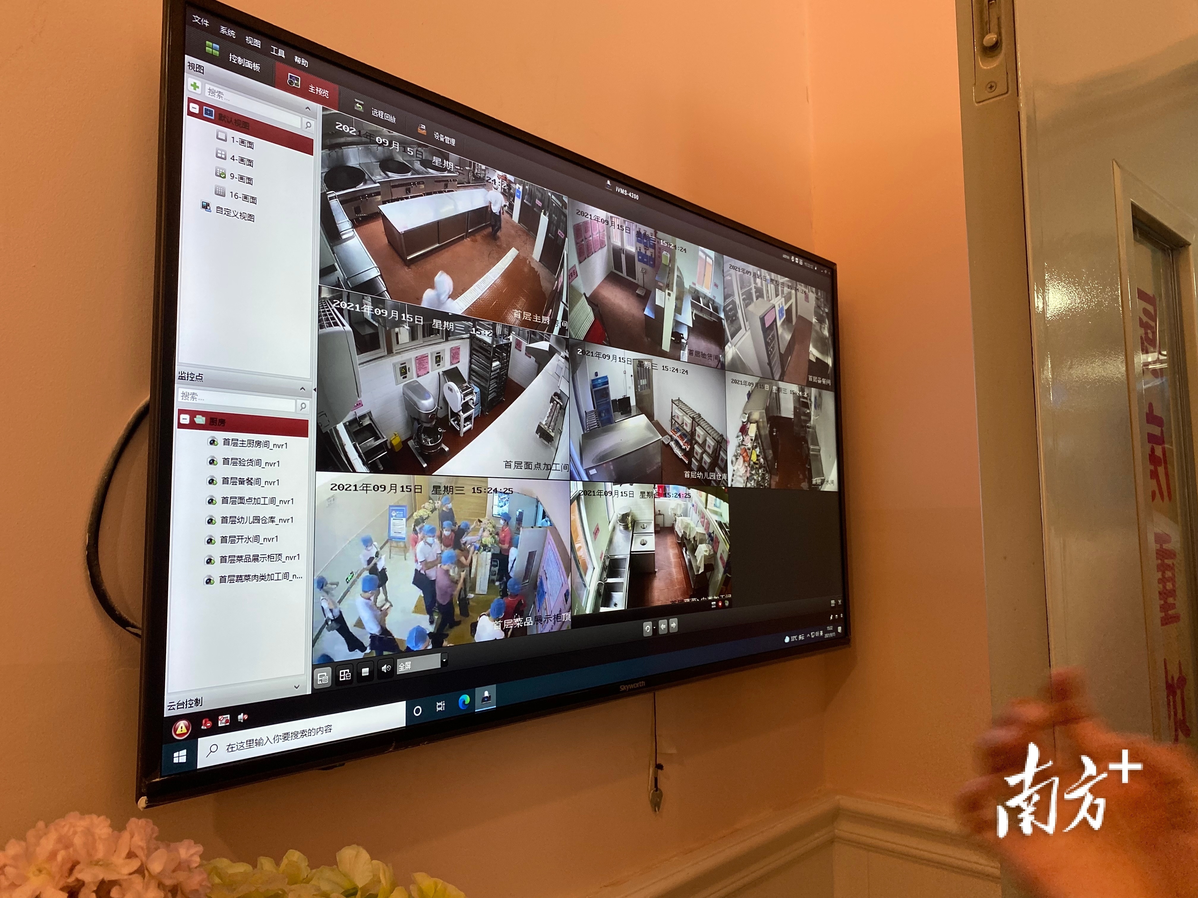 预计明年江门全市学校食堂完成“互联网+明厨亮灶”升级改造。黄烨倩 拍摄