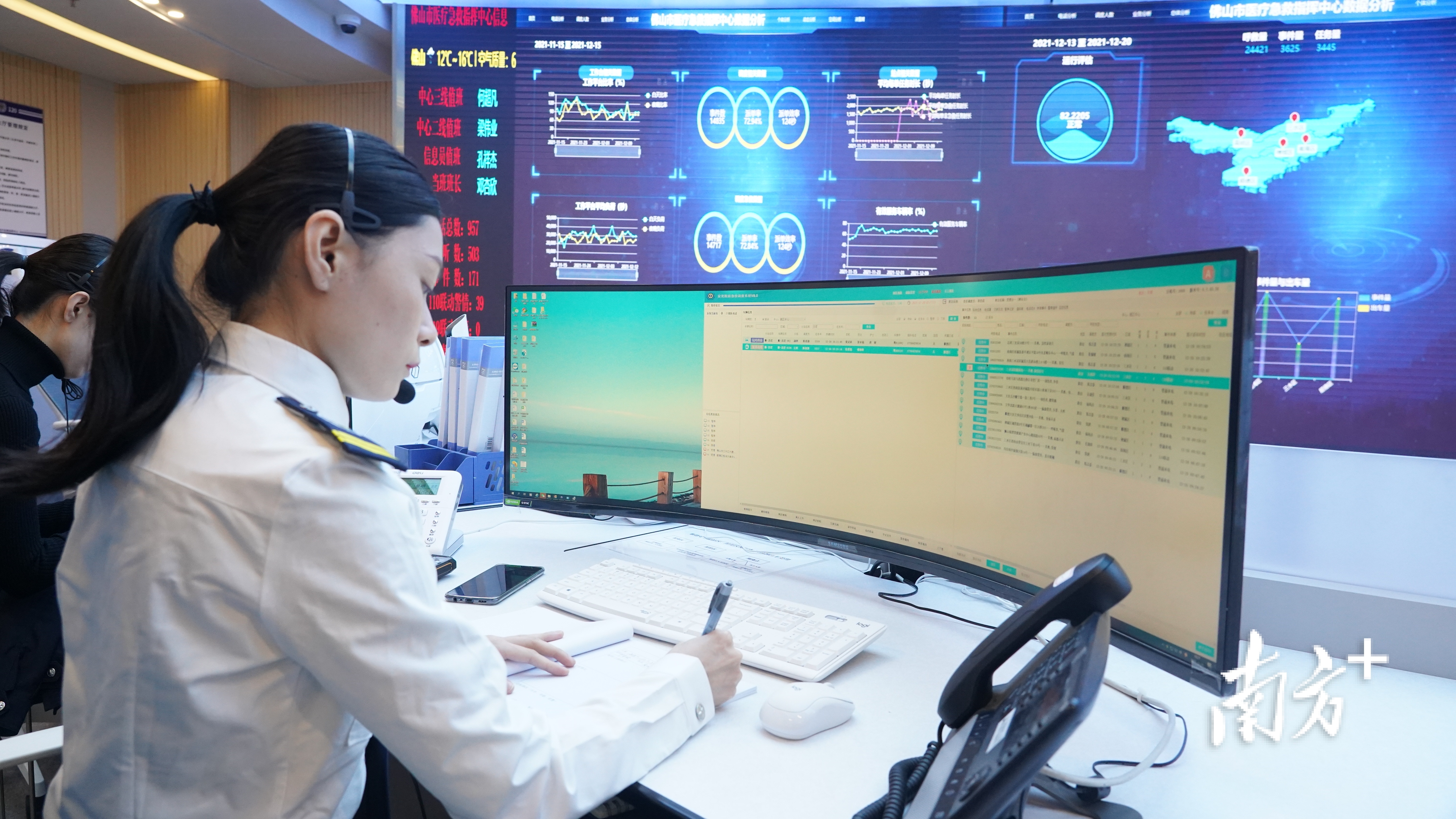 视频120中心成立满月日均受理急救1130个