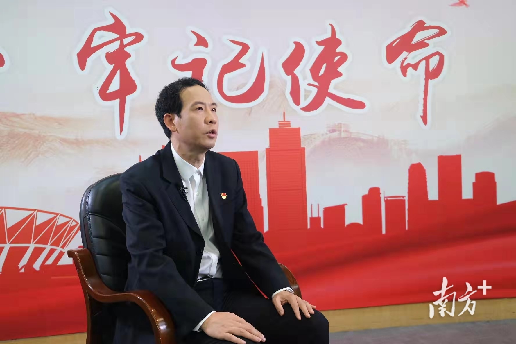佛山市税务局局长林敬忠。