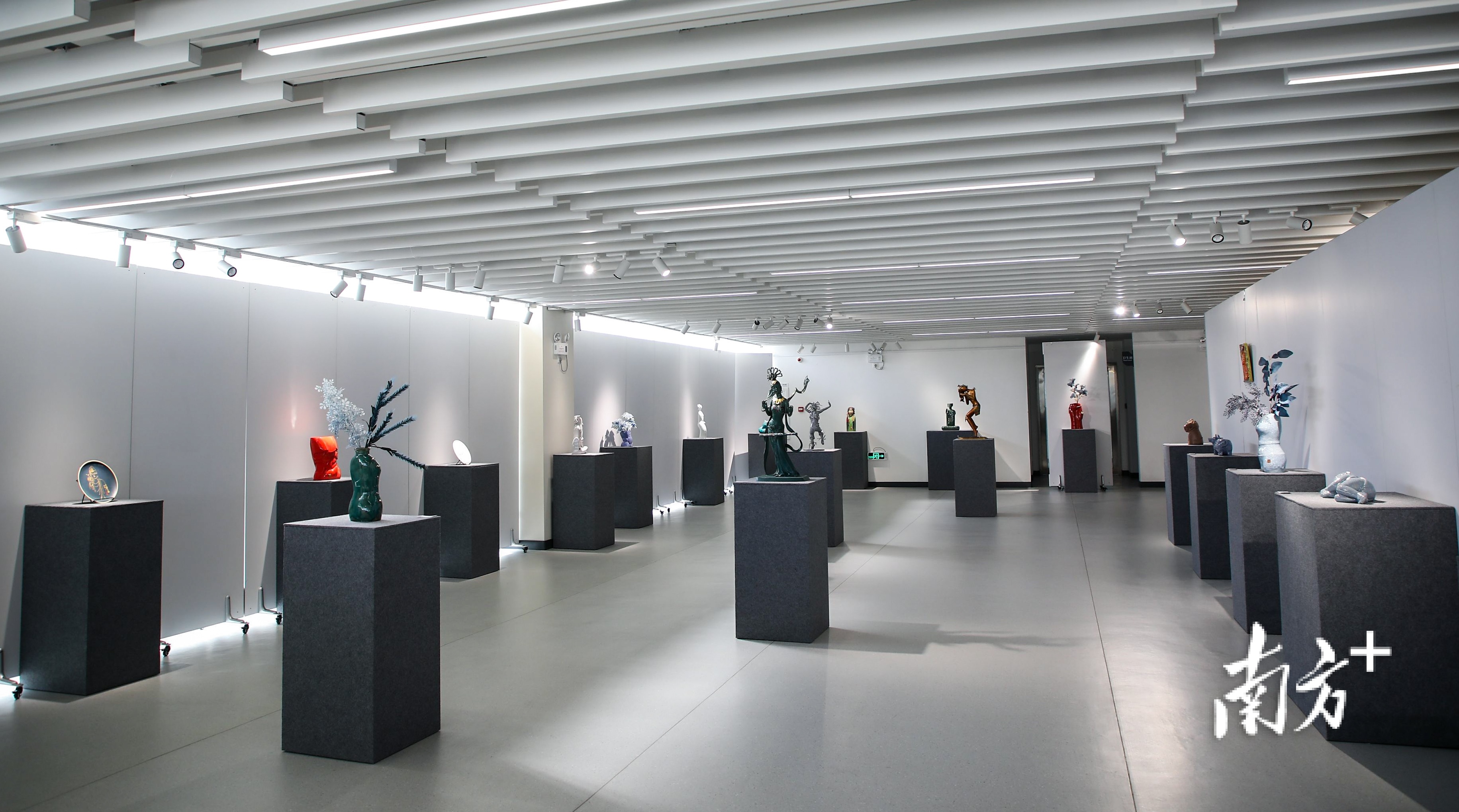 吴信坤艺术展现场。通讯员供图