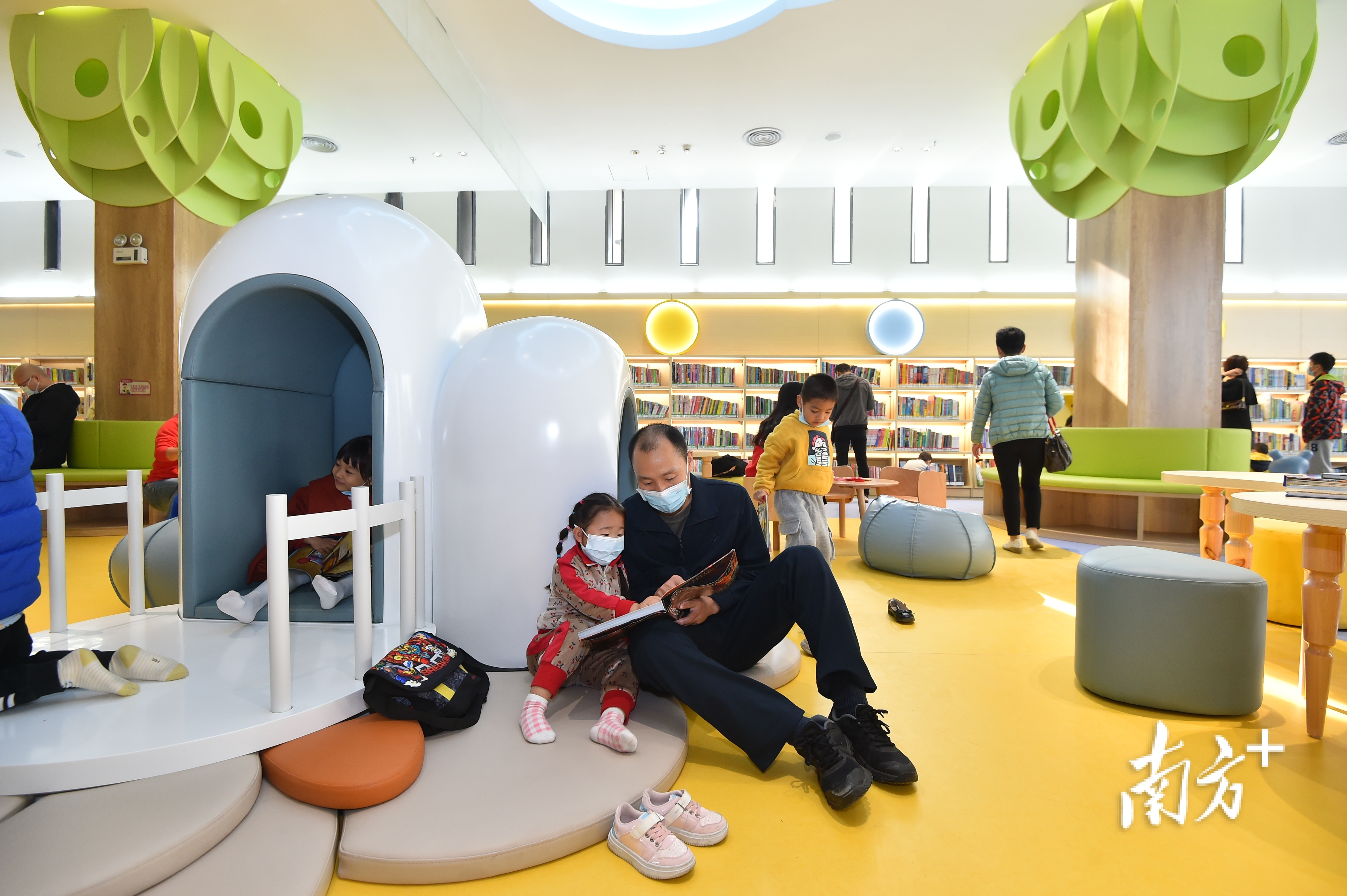 儿童阅览室。三水区档案馆 李东 摄