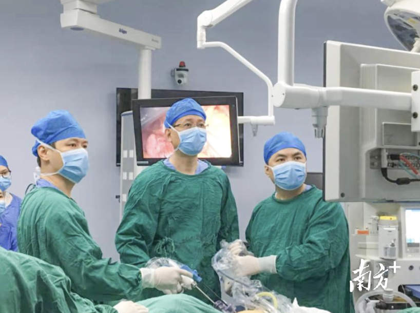 南方医科大学顺德医院普通外科以微创精准为方向，致力精细化特色发展。林子龙 摄