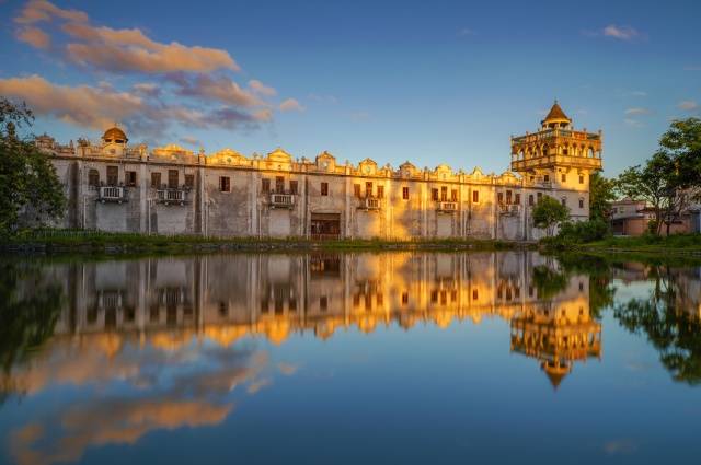 江门市开平市塘口镇强亚古村。