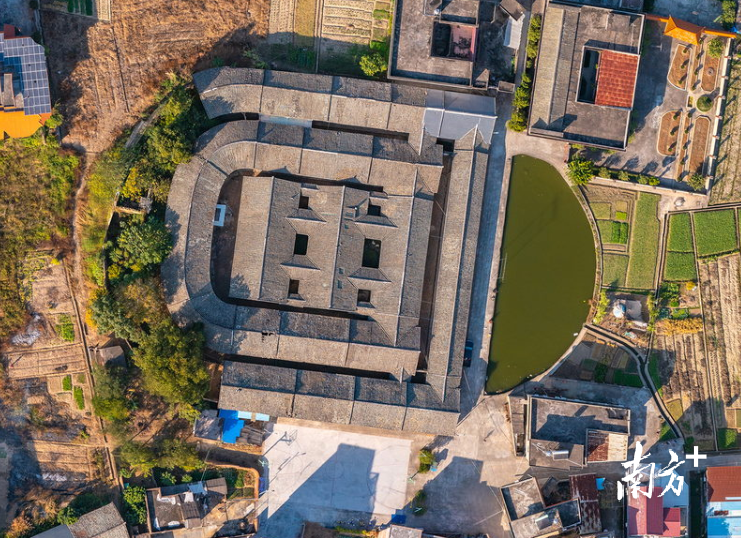 鸟瞰司前村上新屋。 受访者供图 鸟瞰司前村上新屋。 受访者供图