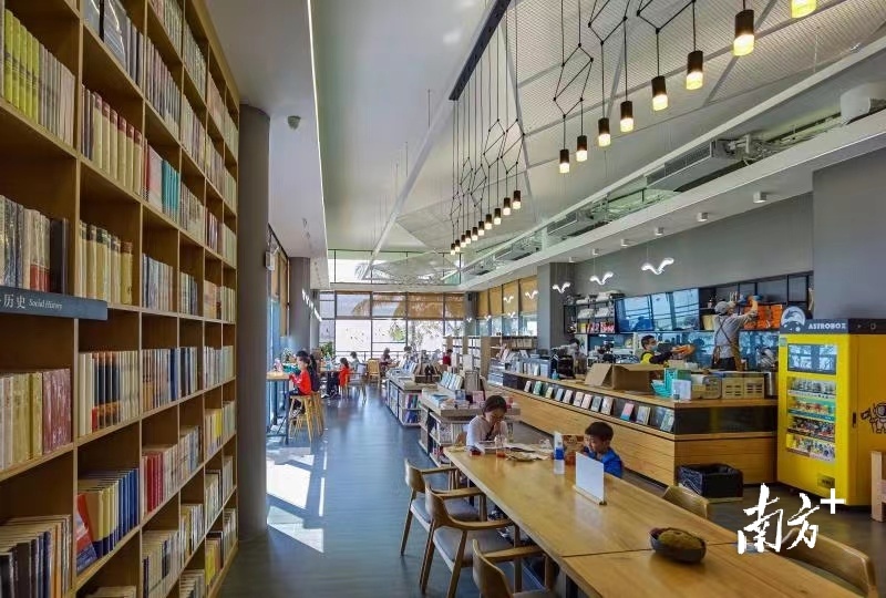 深圳湾公园“白鹭坡”书吧