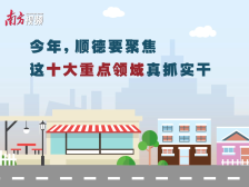 嚟顺德，一定得！一分钟动画读懂顺德今年十大重点领域工作