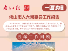 一图读懂佛山市人大常委会工作报告