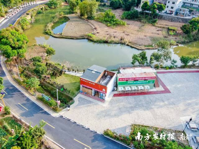 金滩肉桂文化村是蔡宏浩与当地打造的农旅融合项目之一。  南方农村报 李睦宇 拍摄