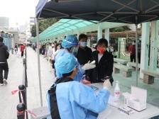 珠海香洲三镇街110个采样点开展全员核酸检测