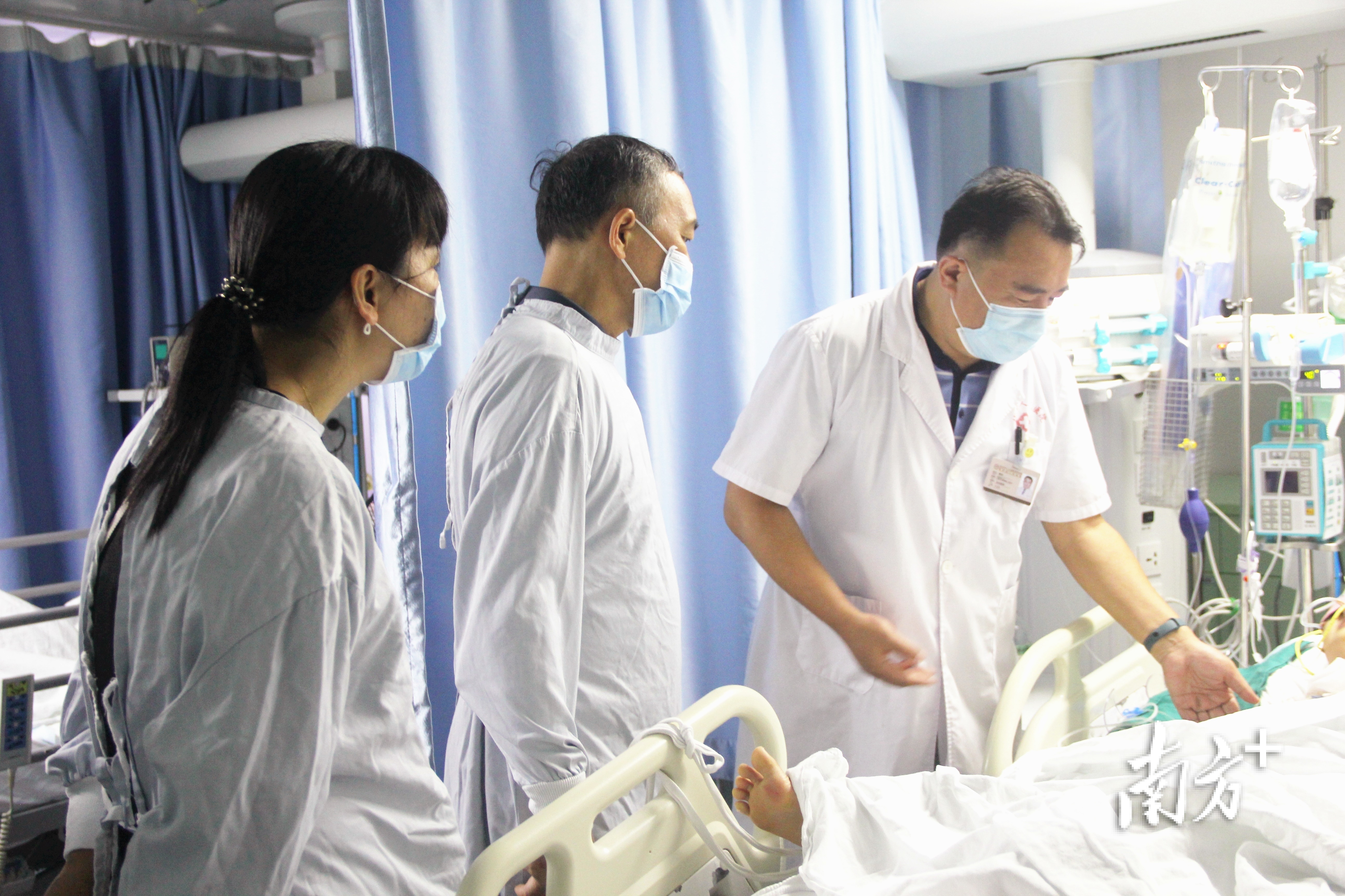 2020年8月11日杨村分院团队到博罗县医共体总医院神经外科参观学习。 