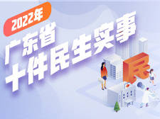 一图读懂2022年广东省十件民生实事