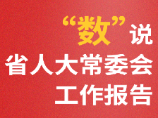 “数”说省人大常委会工作报告